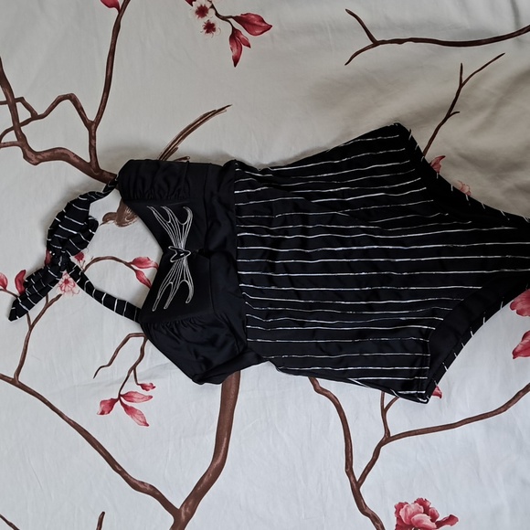Nightmare Before Christmas Jack Skellington one piece swimsuit - Picture 3 of 10